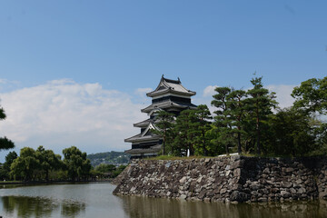 Fototapeta premium 松本城の天守 