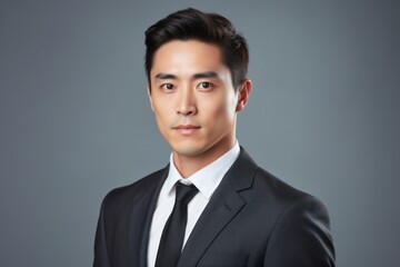 Portrait tuxedo adult photo.