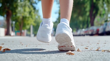 Person at the start of a marathon, symbolizing the beginning of a new journey