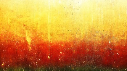Abstract Red Yellow Grunge Texture Background
