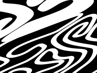 Modern monochrome seamless camouflage pattern. Scribble pattern. Vector background illustration for web, fashion, surface design, etc.