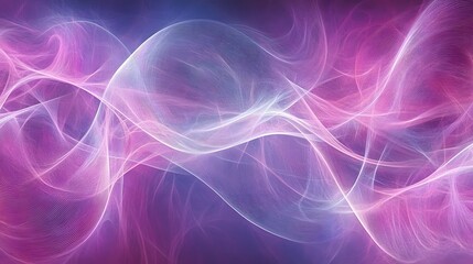 Abstract Purple and White Swirling Lines Background