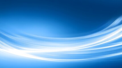 Naklejka premium Abstract Blue and White Swirling Lines Background