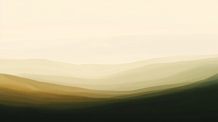Fototapeta premium Muted earthy tones of brown, beige, and olive green blend gently, creating a minimalist background that evokes natural simplicity
