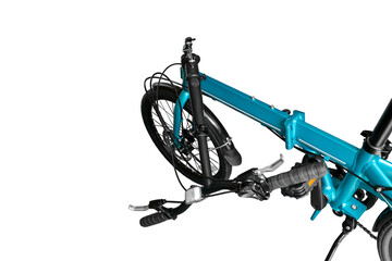 Folding bicycle handlebars.