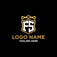 Initial logo monogram