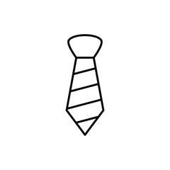 tie line icon with white background vector stock illustration