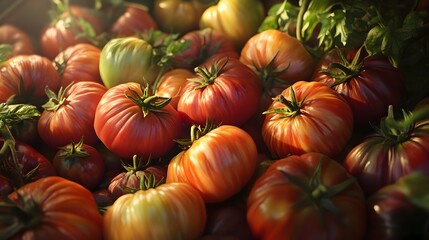 A Fresh Harvest of Tomatoes