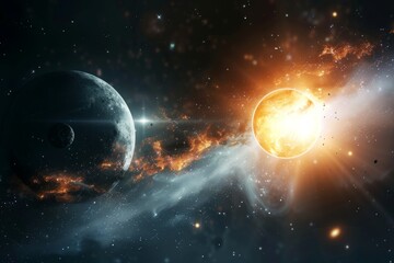 Beautiful Outer Space View