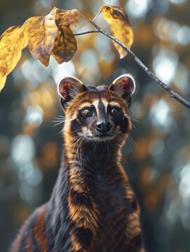Civet, Paradoxurus, Tropical Rainforest Animal
