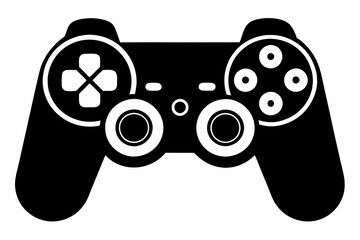 Gamepad icon. Game controller silhouette vector, Video game controller, joystick   © Trendy CraftSVG 