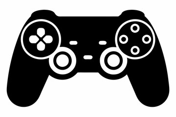 Gamepad icon. Game controller silhouette vector, Video game controller, joystick   © Trendy CraftSVG 