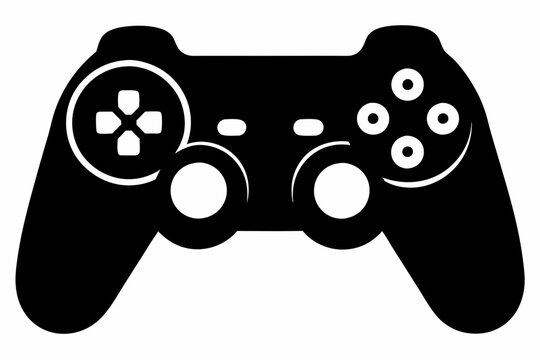 recommend clip art: Gamepad icon. Game controller silhouette vector, Video game controller, joystick
                    
                    