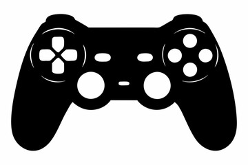 Gamepad icon. Game controller silhouette vector, Video game controller, joystick   © Trendy CraftSVG 