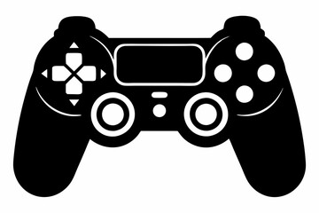 Gaming controller Silhouette vector, joystick icon silhouette © Trendy CraftSVG 