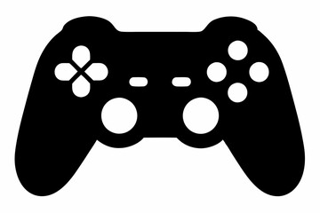 Gaming controller Silhouette vector, joystick icon silhouette © Trendy CraftSVG 