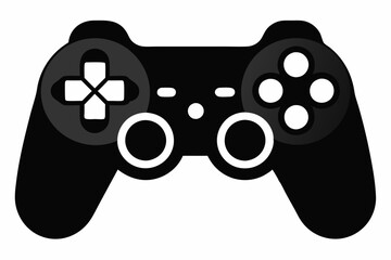 Gaming controller Silhouette vector, joystick icon silhouette © Trendy CraftSVG 