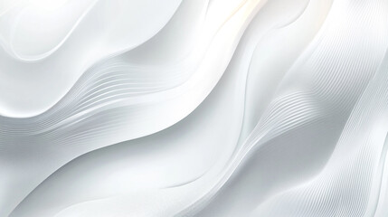 Obraz premium Elegant abstract background with white and gold waved shapes. Luxury gold background.