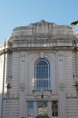 Building in the downtown of Bilbao, Spain