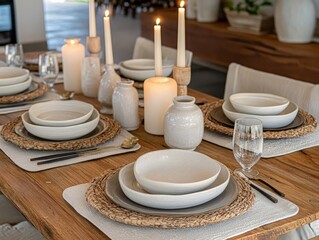 Fototapeta premium Elegant Table Setting.