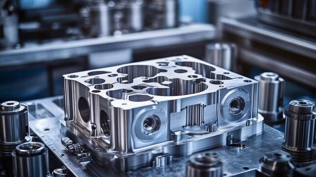 Products made through high-precision aluminum die casting, employing molten metal and metal molds on advanced high-pressure injection machines with ADC12 alloy.