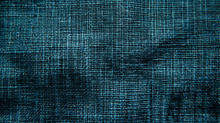 , blue cloth, ocean blue dark blue abstract vintage background for design. Fabric cloth canvas texture.