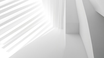 Obraz premium Modern white and light grey square overlapped pattern on background with shadow. white background. Minimal geometric white light background abstract design. Elegant white and grey Background.