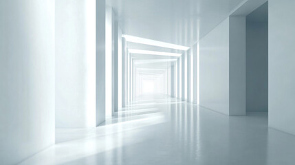 Modern white and light grey square overlapped pattern on background with shadow. white background. Minimal geometric white light background abstract design. Elegant white and grey Background.