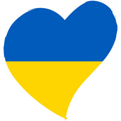 Ukraine Flag Sign. Ukrainian Map, Flag of Ukraine. Vector Illustration