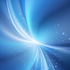 Fototapeta premium blue light Futuristic Background. 