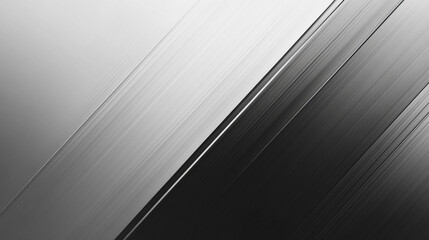 Obraz premium soft lines tech gradient abstract diagonal background, and the white and silver are light gray with black