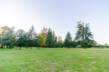 Peace Arch Park in Surrey, BC, Canada