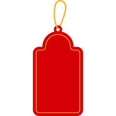 Christmas Hanging Label