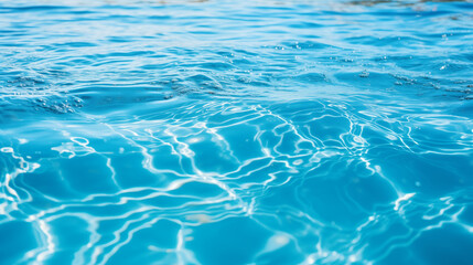 Obraz premium Sea water surface texture. Deep sea waves. Water background