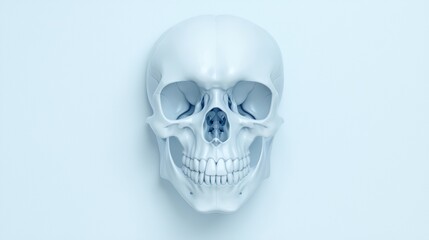 Detailed Anatomical Illustration of Pelvis CT Scan for Medical Reference with Copy Space, 8K High Detail Resolution