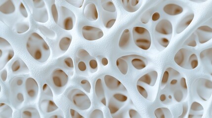 Intricate Abstract Bone Structures: Detailed Anatomical Illustration with Creative Reference and Copy Space in 8K High Detail Resolution