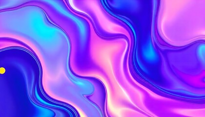 Obraz premium Fluid colors Abstract hologram gradient background 