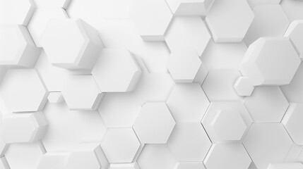 hexagons with a clean, minimalistic design ideal for various applications