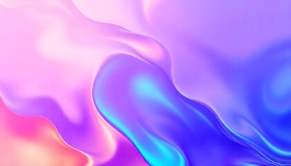 Obraz premium Colourful Holo gradient wallpaper background of purple and blue, 