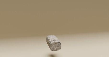 Fototapeta premium Numbers. Rock numbers. Rock symbol. 3 d numbers render rock set. Rock minus symbol.