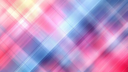 Abstract Diagonal Lines Background with Pink  Blue and White Colors