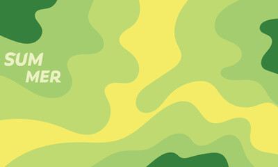 Fototapeta premium Background summer A creative concept for a summer-themed bright cover, card, or poster in a minimalistic style, perfect for corporate identity, branding, social media ads, and promotions.