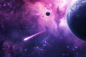 Beautiful Outer Space View
