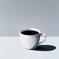 coffee cup in black