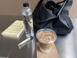 cup of coffee / book