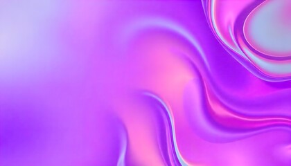 Obraz premium Colourful Holo gradient background of purple and blue, Swirling, Render 3D surface and iridescent colors. reminiscent of a cosmic nebula