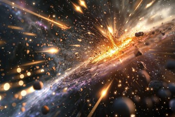 Obraz premium Beautiful Outer Space View