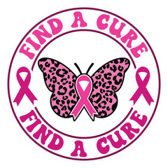 Find a cure Retro SVG Art & Illustration