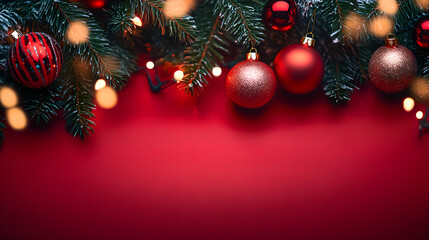 Merry Christmas and happy New Year background