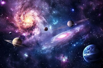 Beautiful Outer Space View